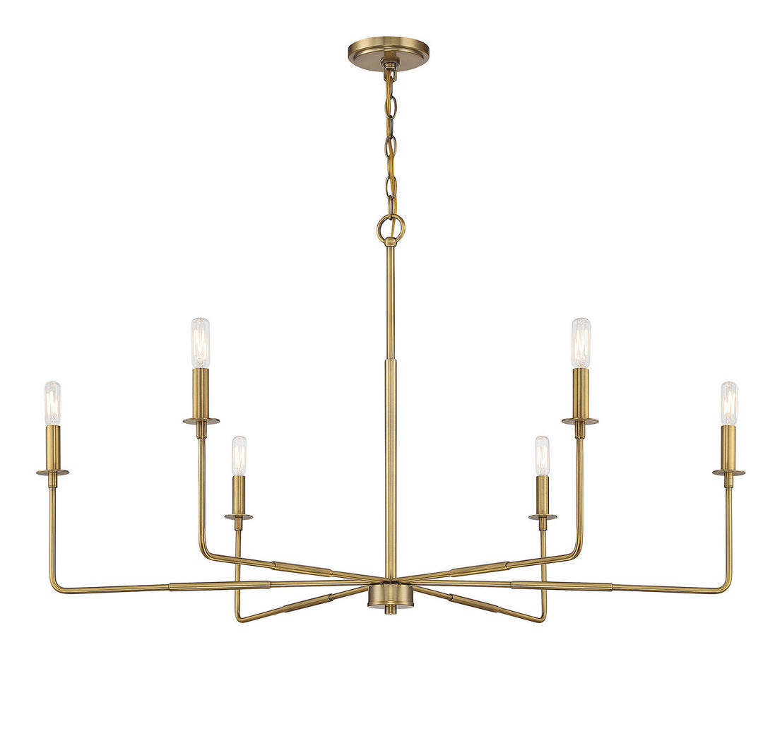 Savoy House Salerno Six Light Chandelier