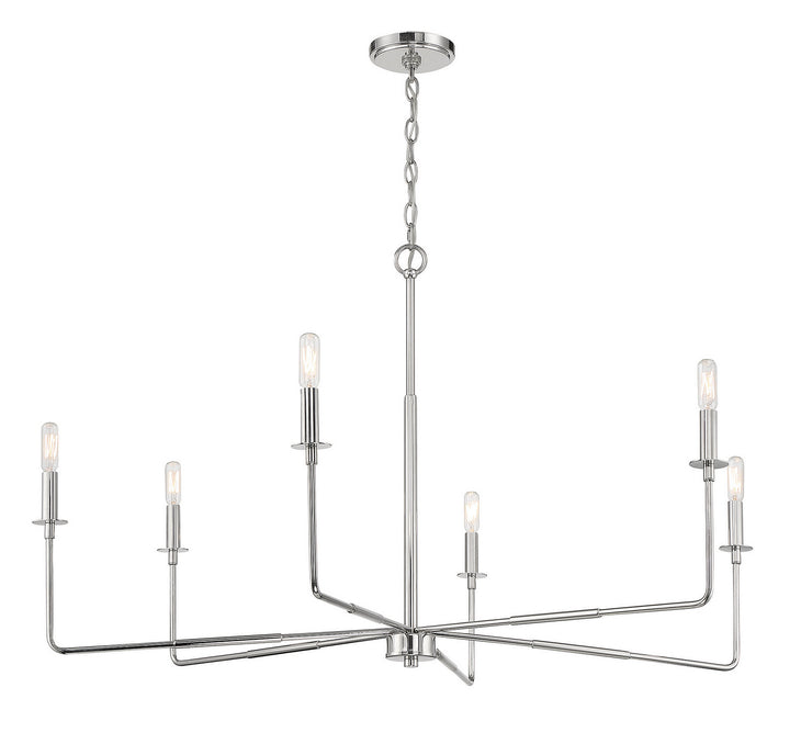 Savoy House Salerno Six Light Chandelier