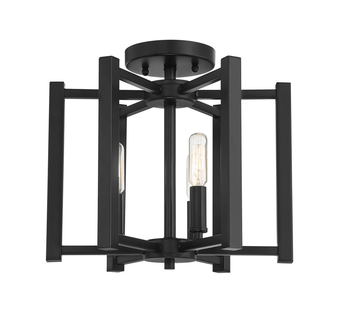 Savoy House Benson Three Light Semi-Flush Mount