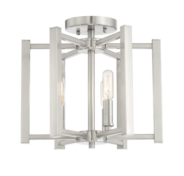 Savoy House Benson Three Light Semi-Flush Mount