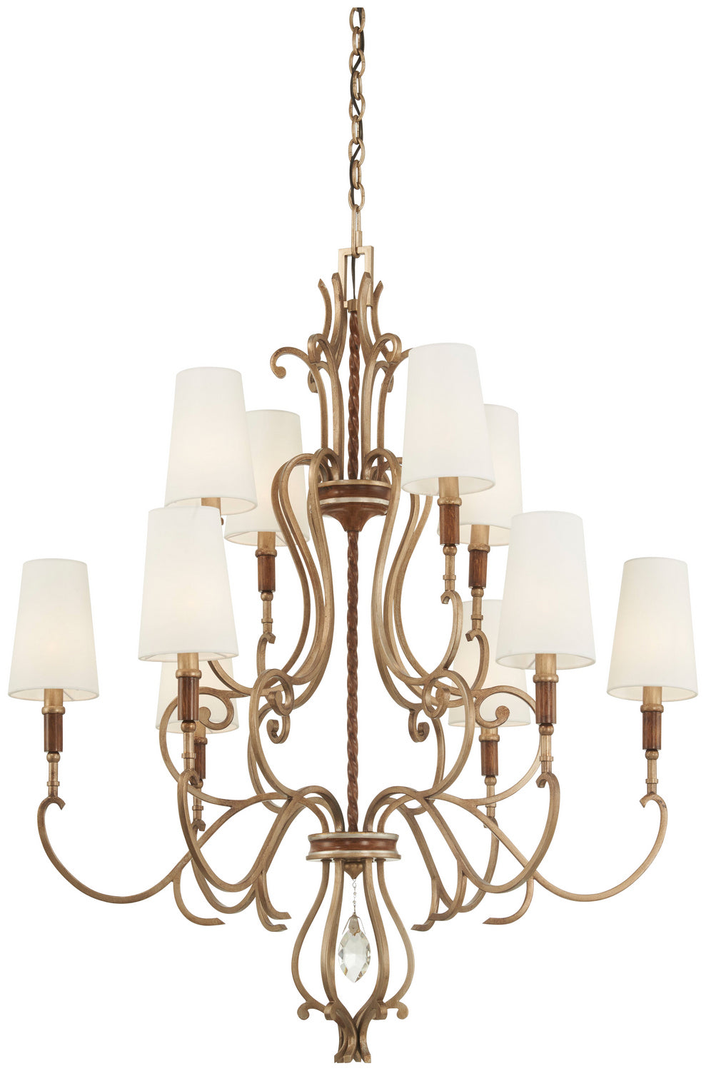 Metropolitan Ten Light Chandelier