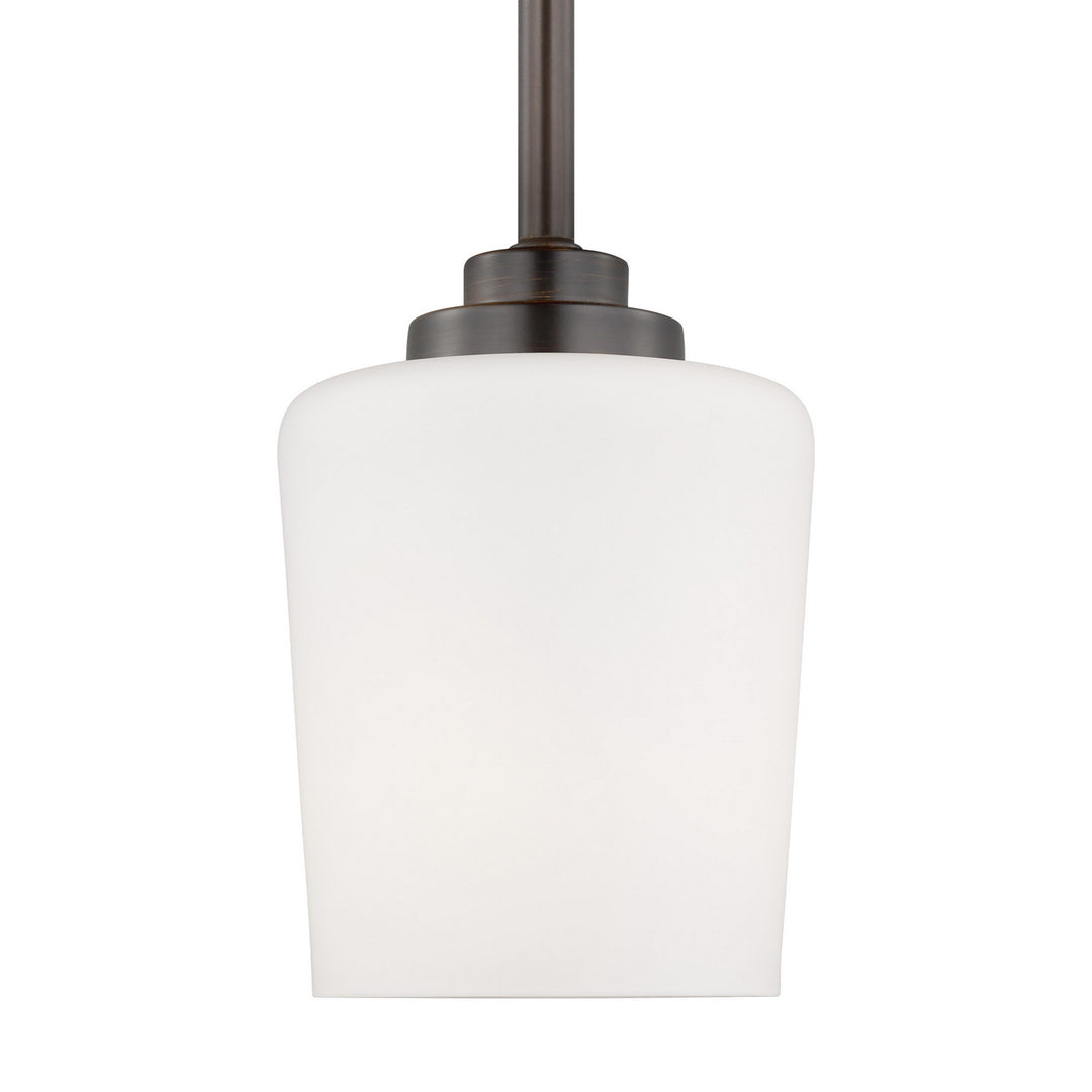 Generation Lighting. One Light Mini-Pendant