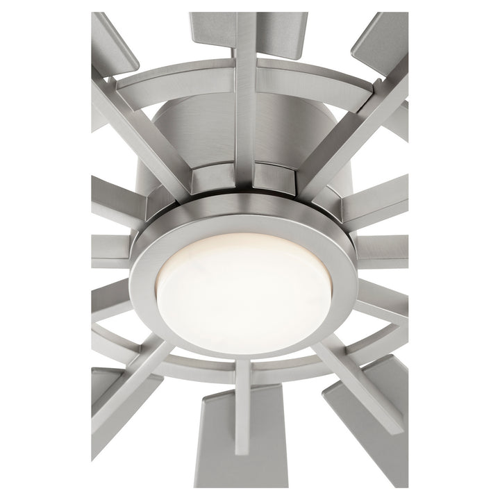 Quorum Cirque Indoor/Outdoor DC 18W LED Patio Fan with Wall Control