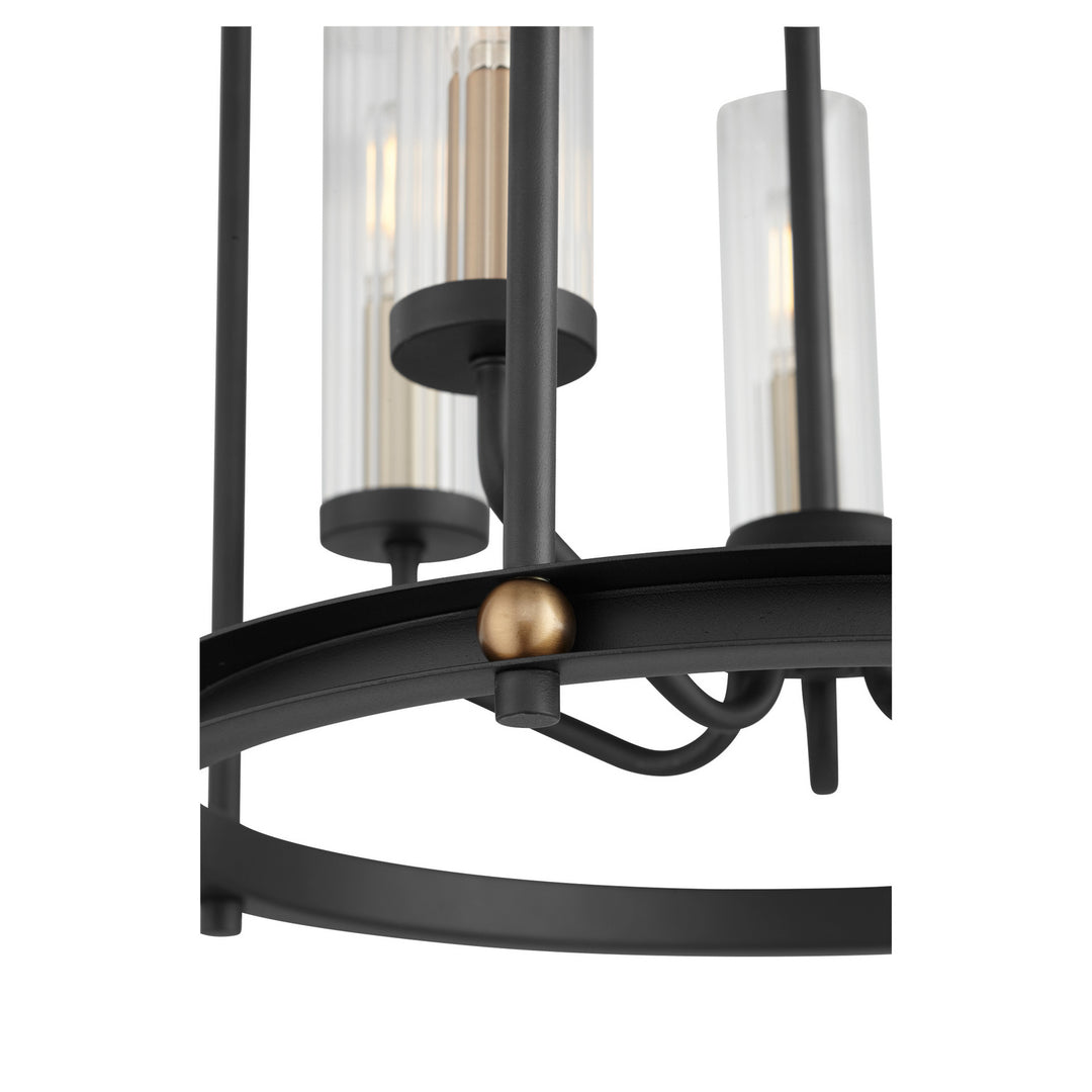 Quorum Five Light Entry Pendant