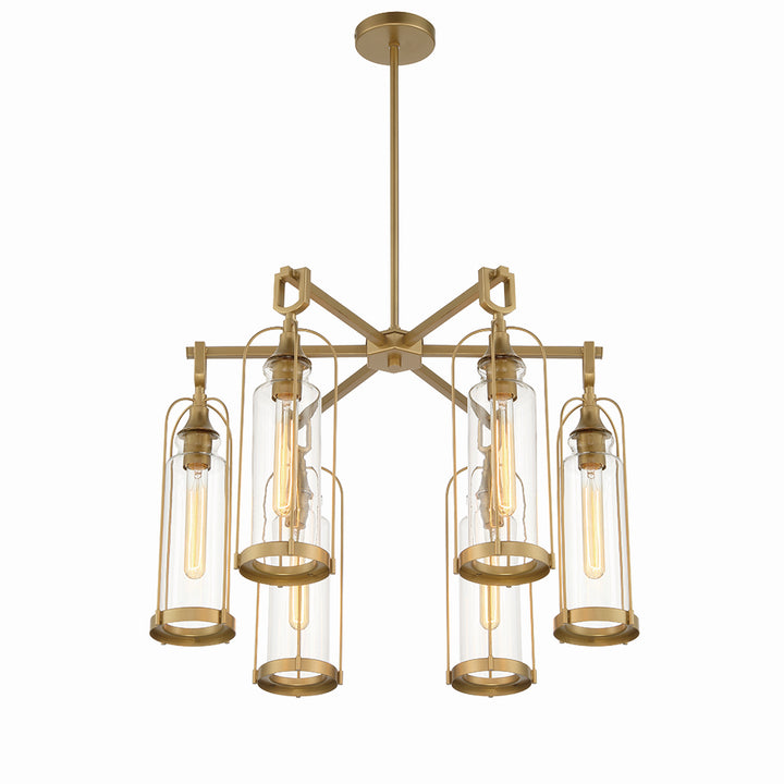 Eurofase Six Light Outdoor Chandelier