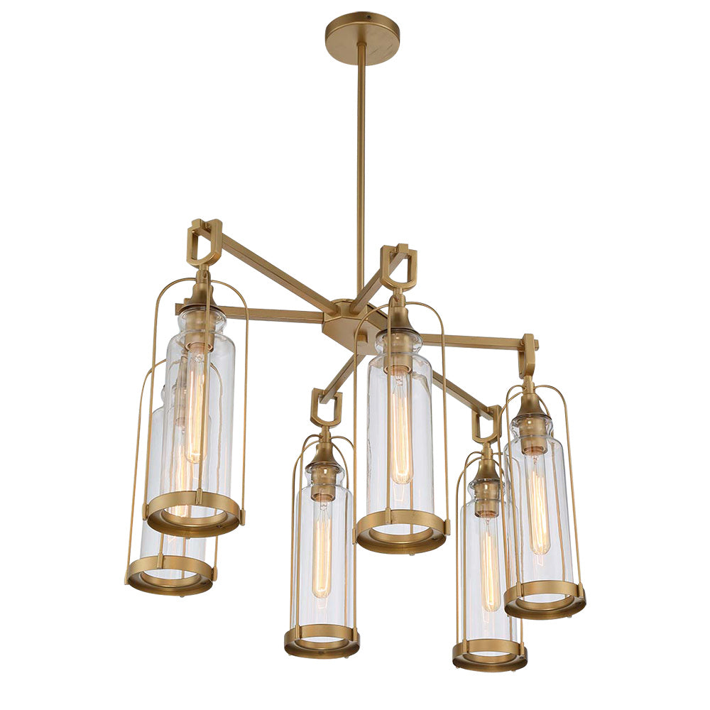 Eurofase Six Light Outdoor Chandelier