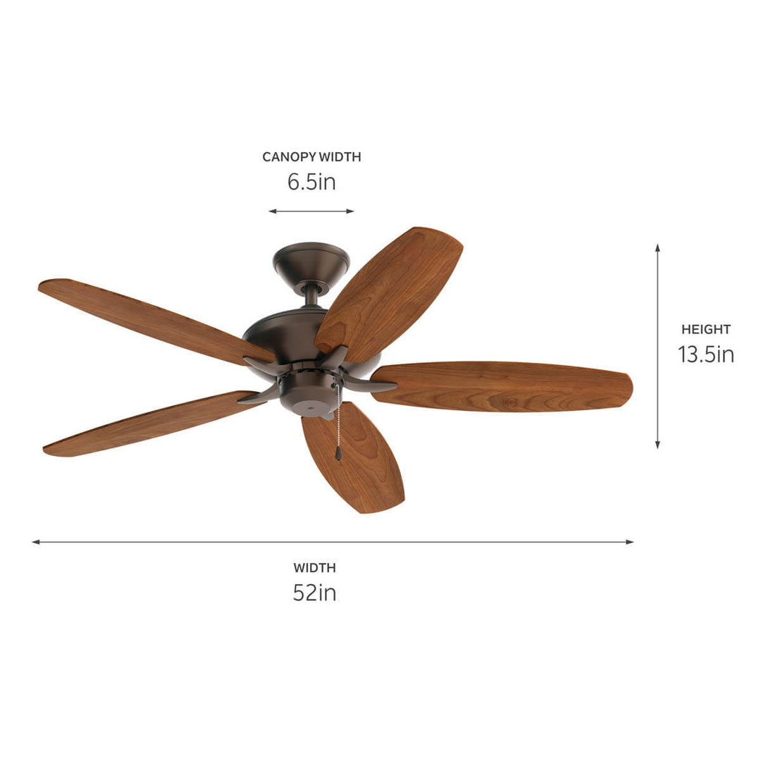 Kichler 52"Ceiling Fan