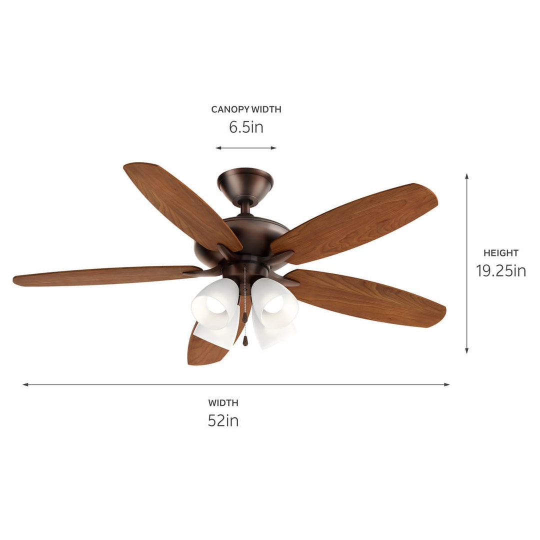 Kichler 52"Ceiling Fan