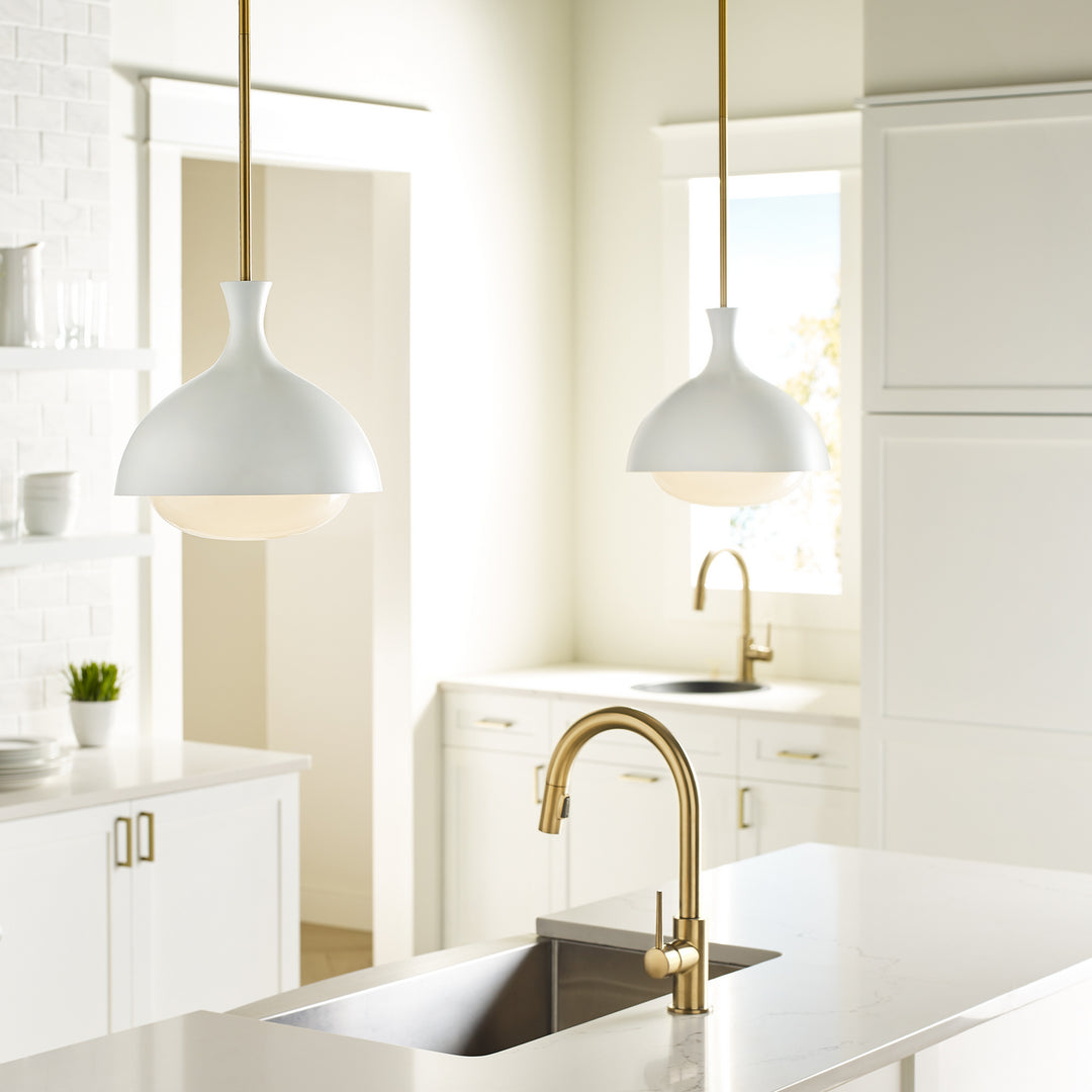 Visual Comfort Studio One Light Pendant