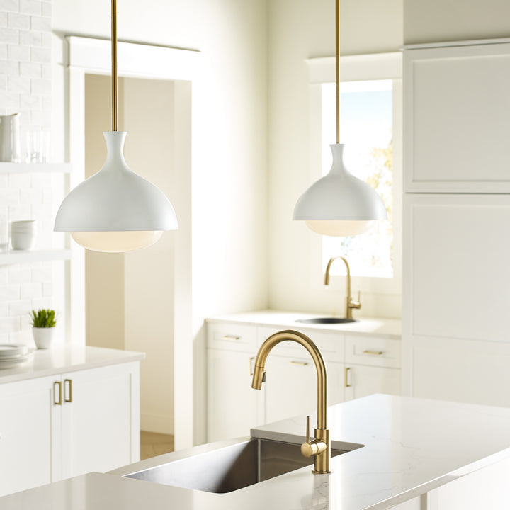 Visual Comfort Studio One Light Pendant