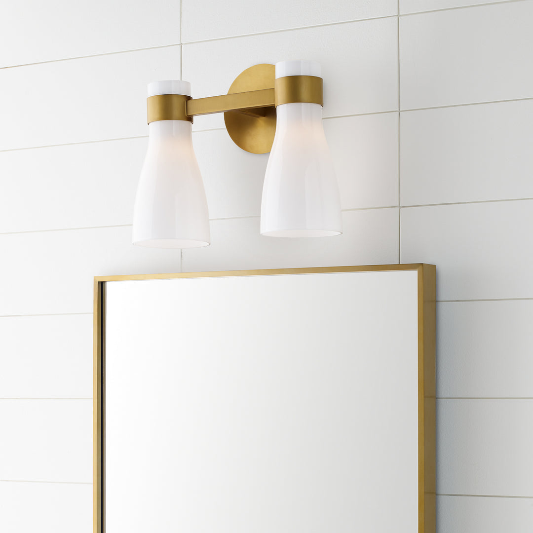 Visual Comfort Studio Two Light Vanity