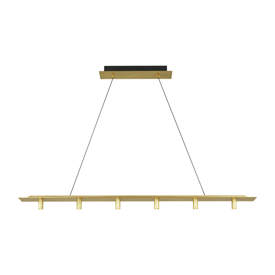 Visual Comfort Modern LED Linear Suspension