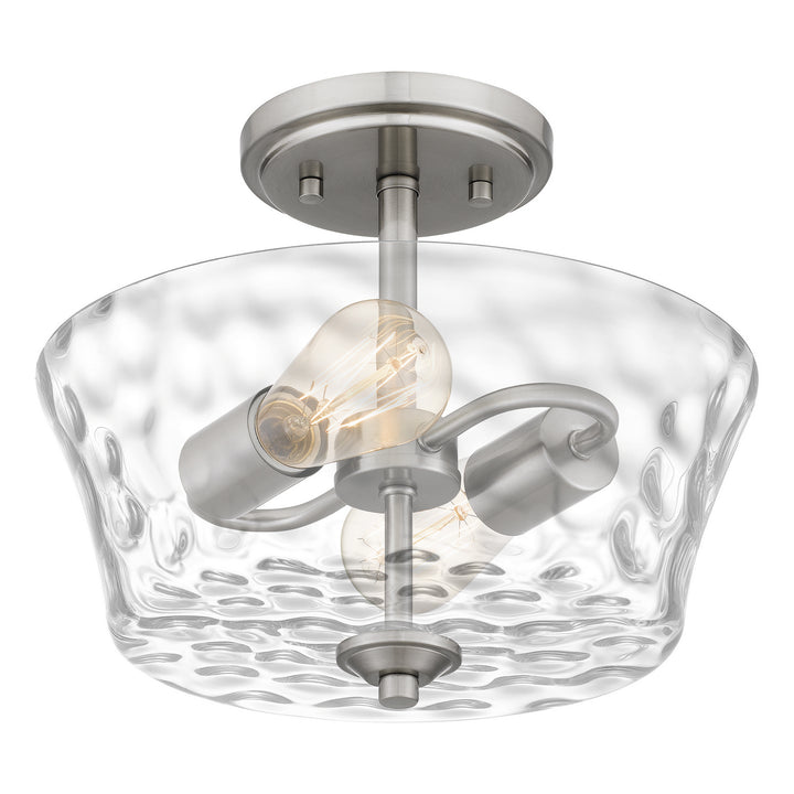 Quoizel Two Light Semi Flush Mount