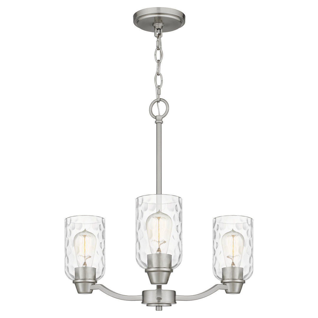 Quoizel Three Light Chandelier