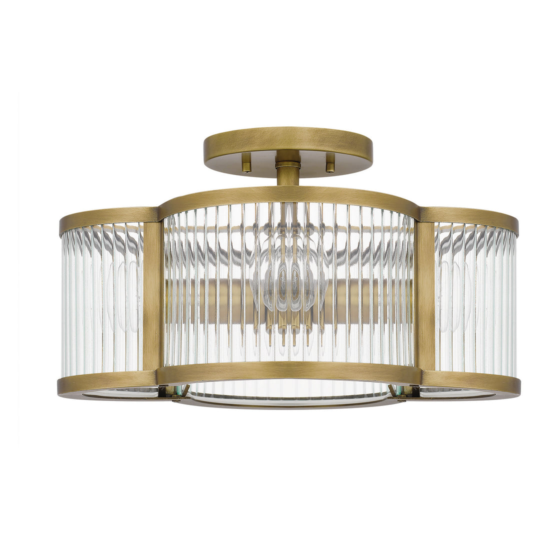 Quoizel Four Light Semi-Flush Mount