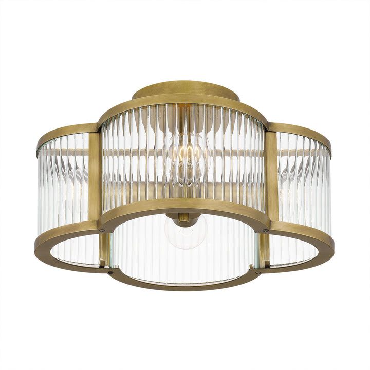 Quoizel Four Light Semi-Flush Mount