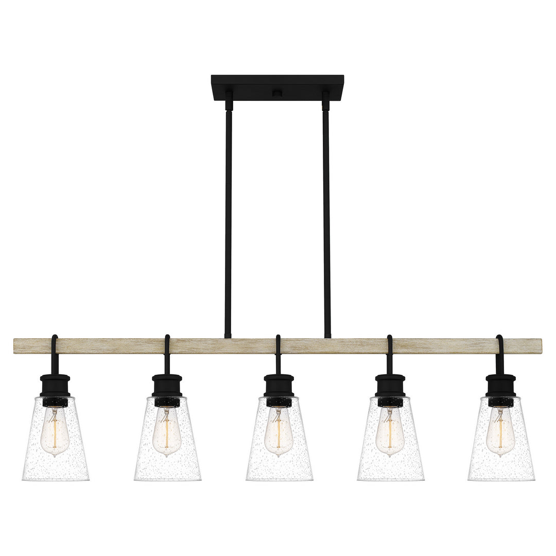 Quoizel Five Light Linear Chandelier