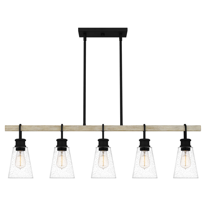 Quoizel Five Light Linear Chandelier