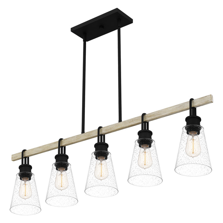 Quoizel Five Light Linear Chandelier