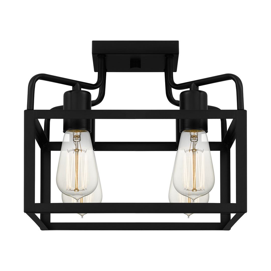 Quoizel Four Light Semi-Flush Mount