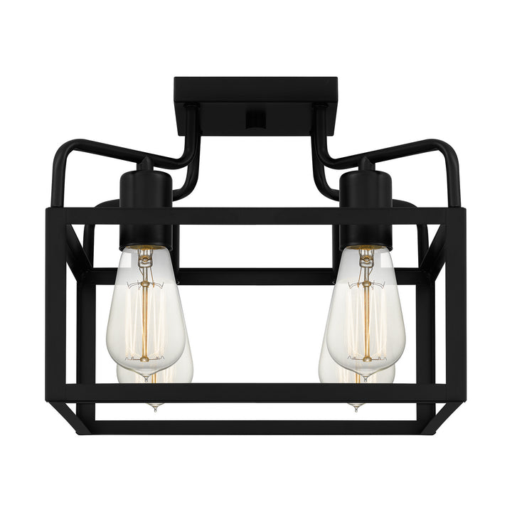 Quoizel Four Light Semi-Flush Mount