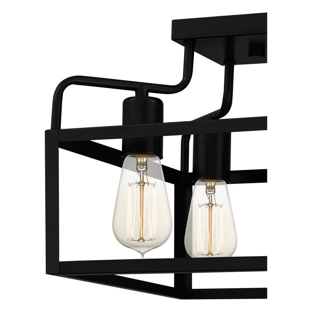 Quoizel Four Light Semi-Flush Mount