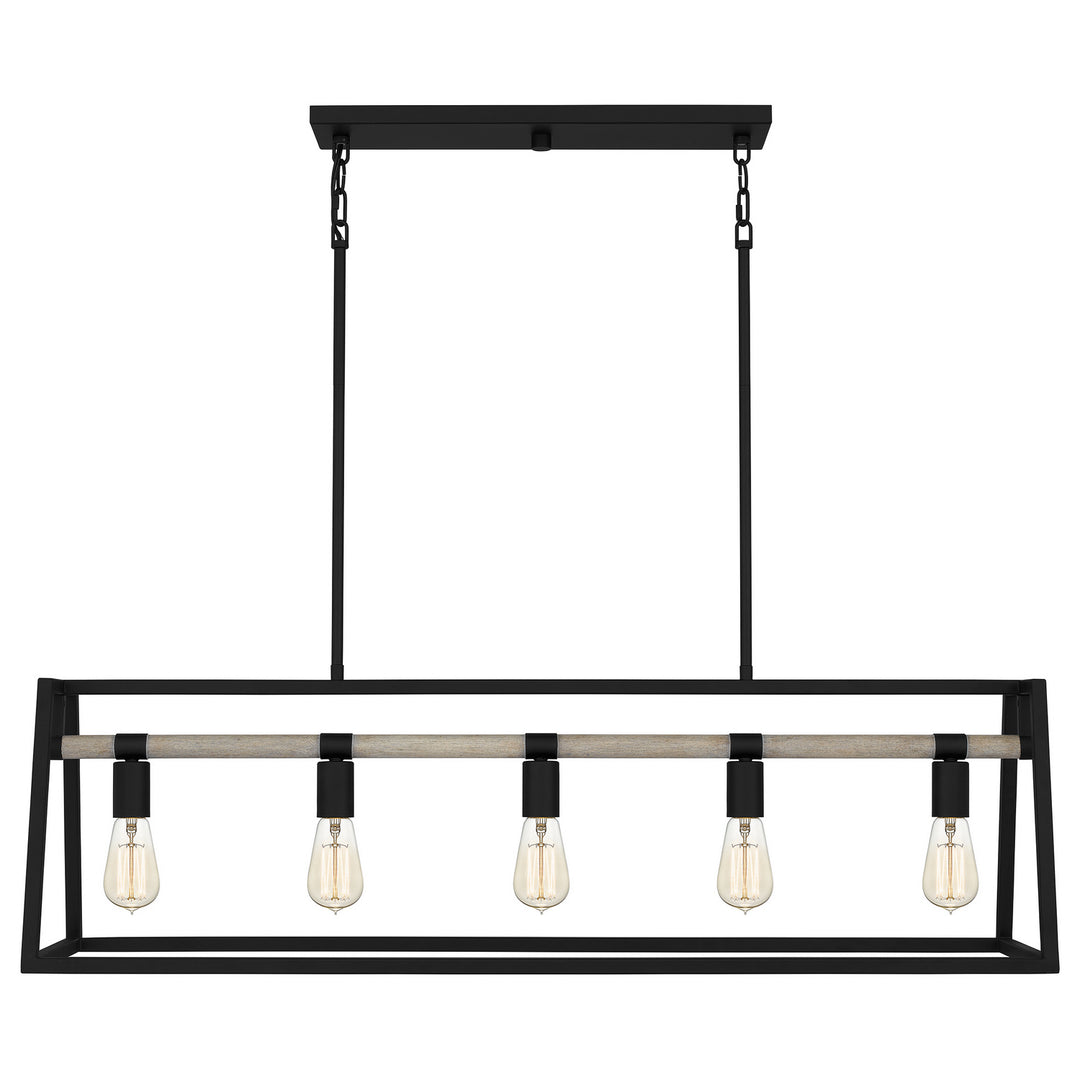 Quoizel Five Light Linear Chandelier