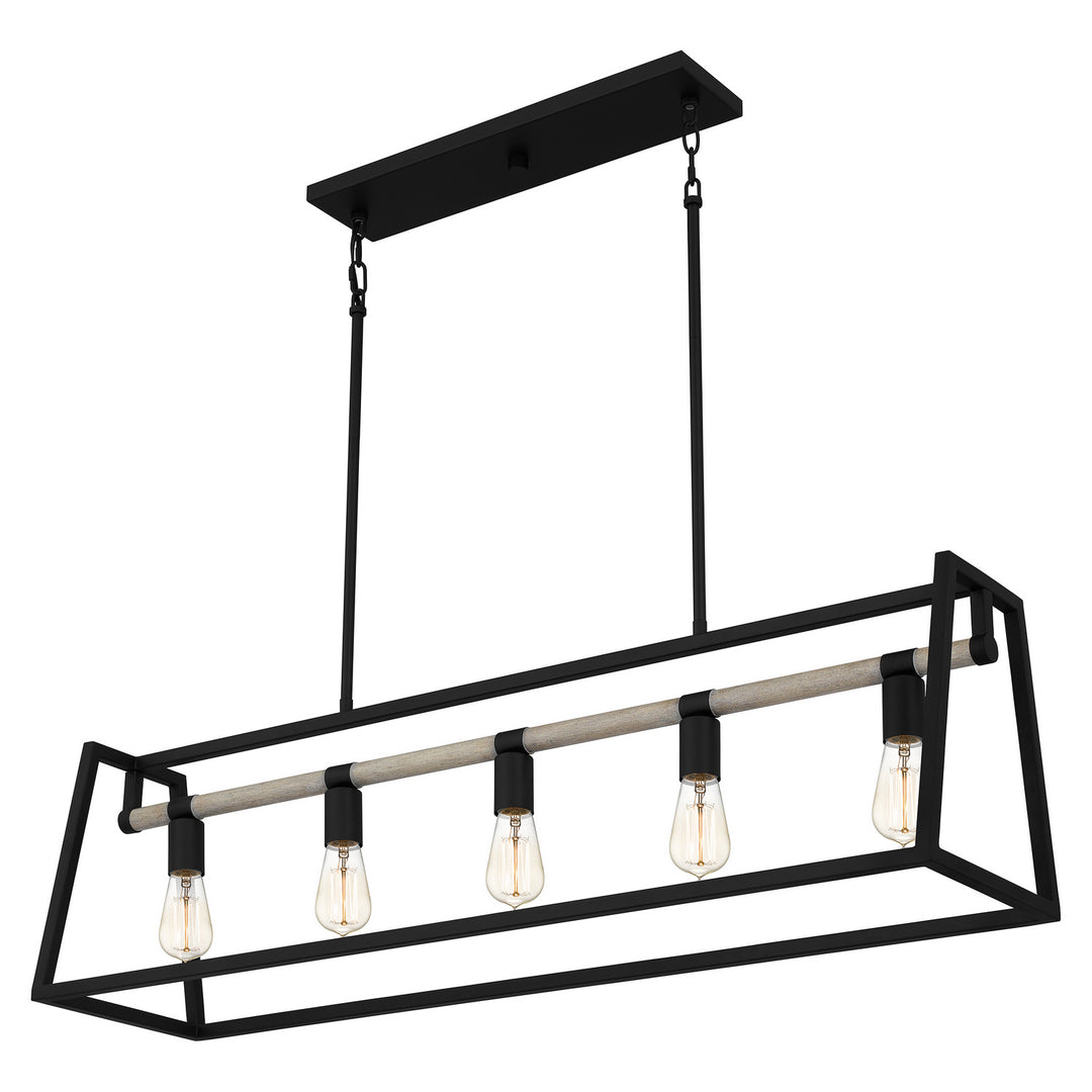 Quoizel Five Light Linear Chandelier