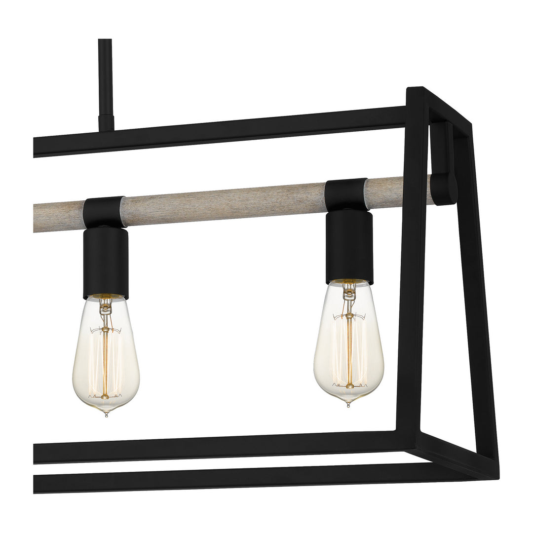 Quoizel Five Light Linear Chandelier