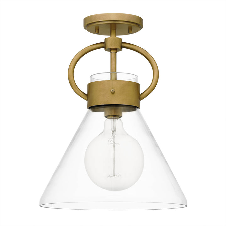 Quoizel One Light Semi Flush Mount