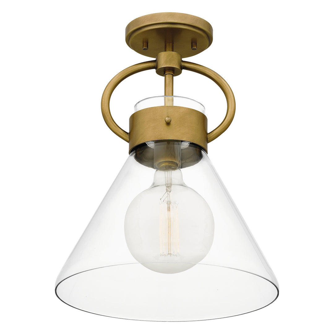 Quoizel One Light Semi Flush Mount