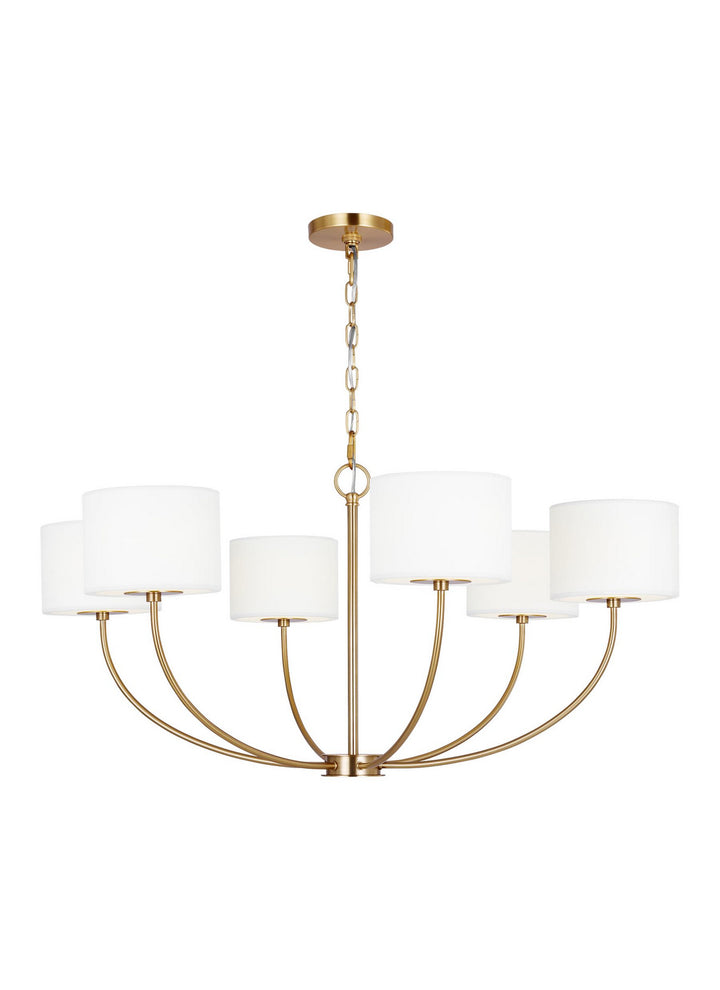 Visual Comfort Studio Six Light Chandelier