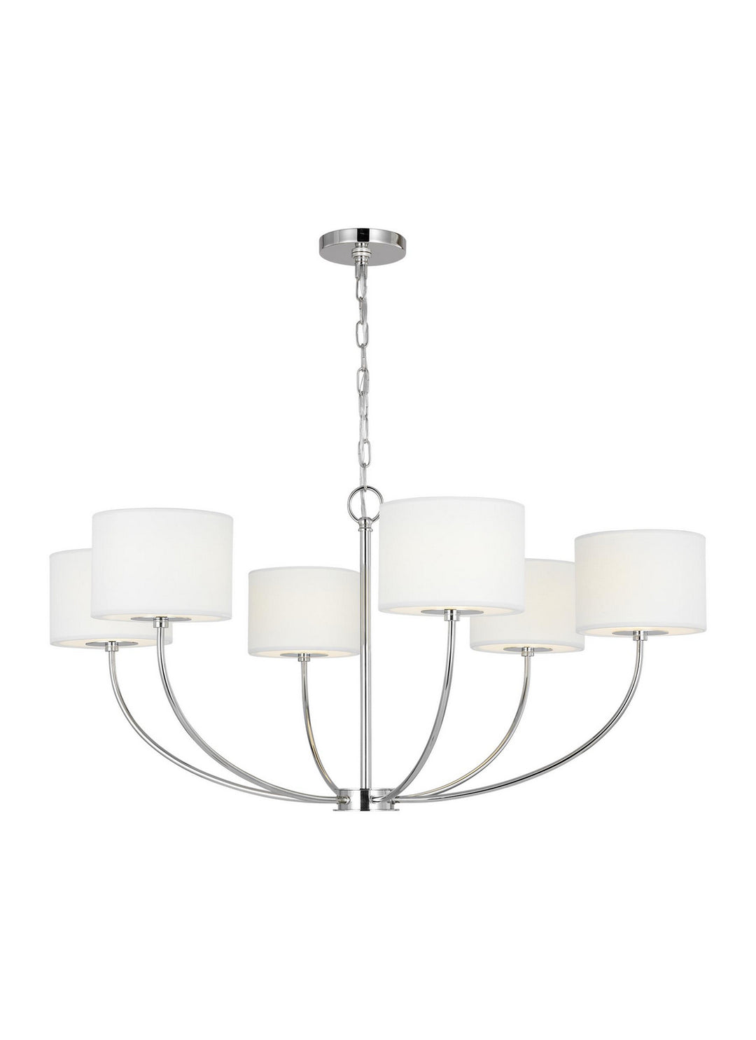 Visual Comfort Studio Six Light Chandelier