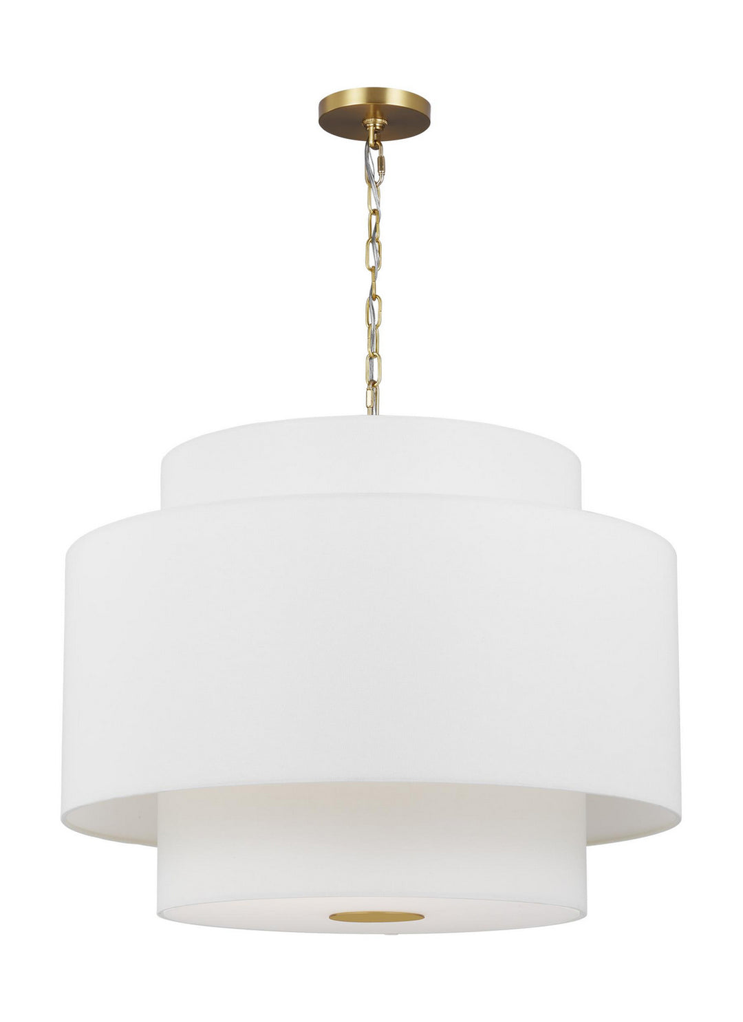 Visual Comfort Studio Three Light Pendant