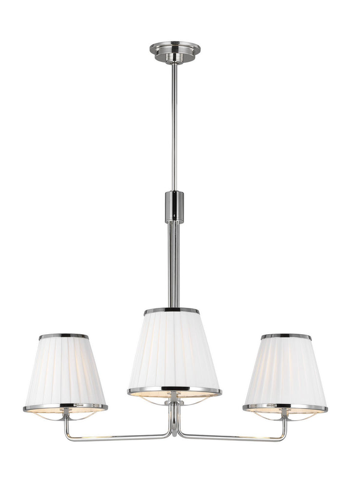 Visual Comfort Studio Three Light Chandelier