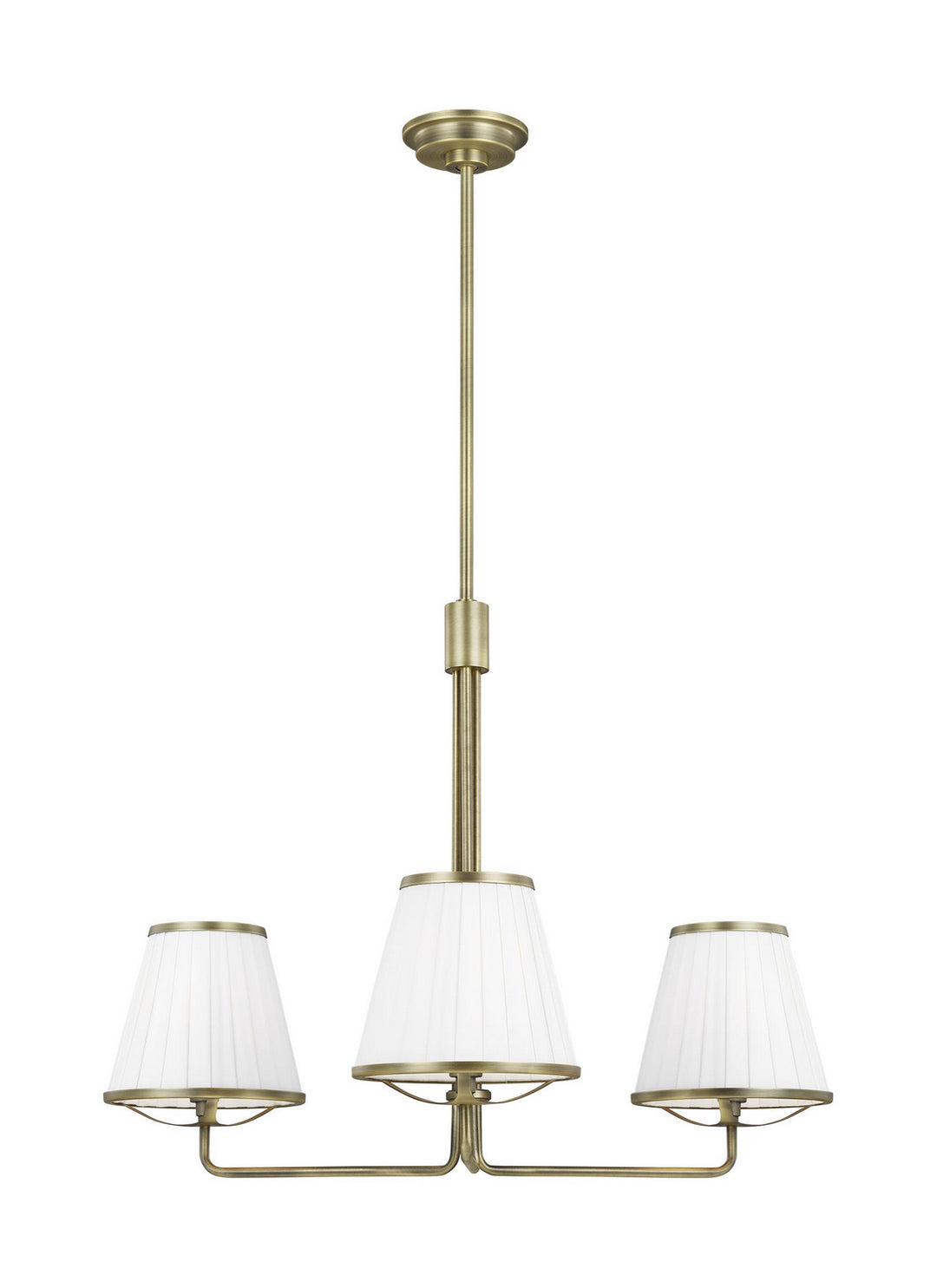 Visual Comfort Studio Three Light Chandelier