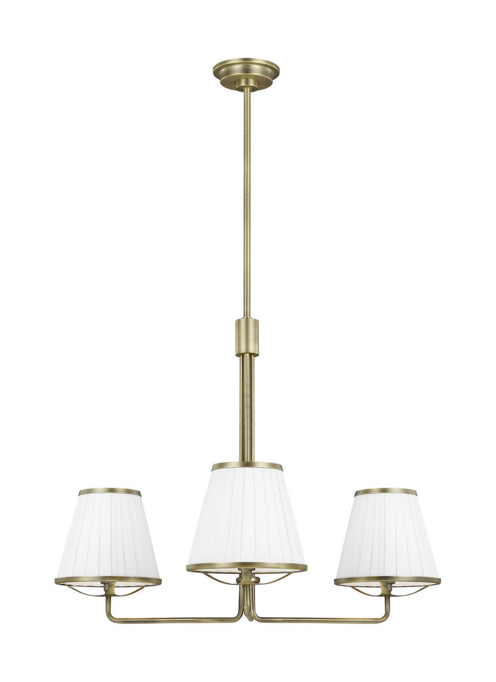 Visual Comfort Studio Three Light Chandelier