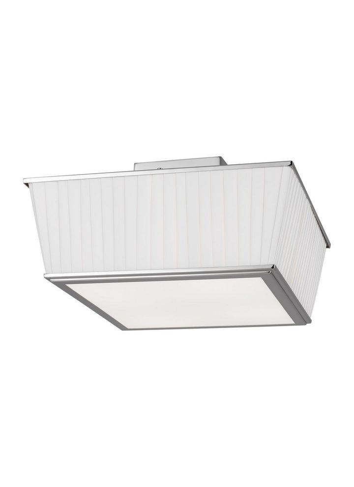 Visual Comfort Studio Four Light Flush Mount