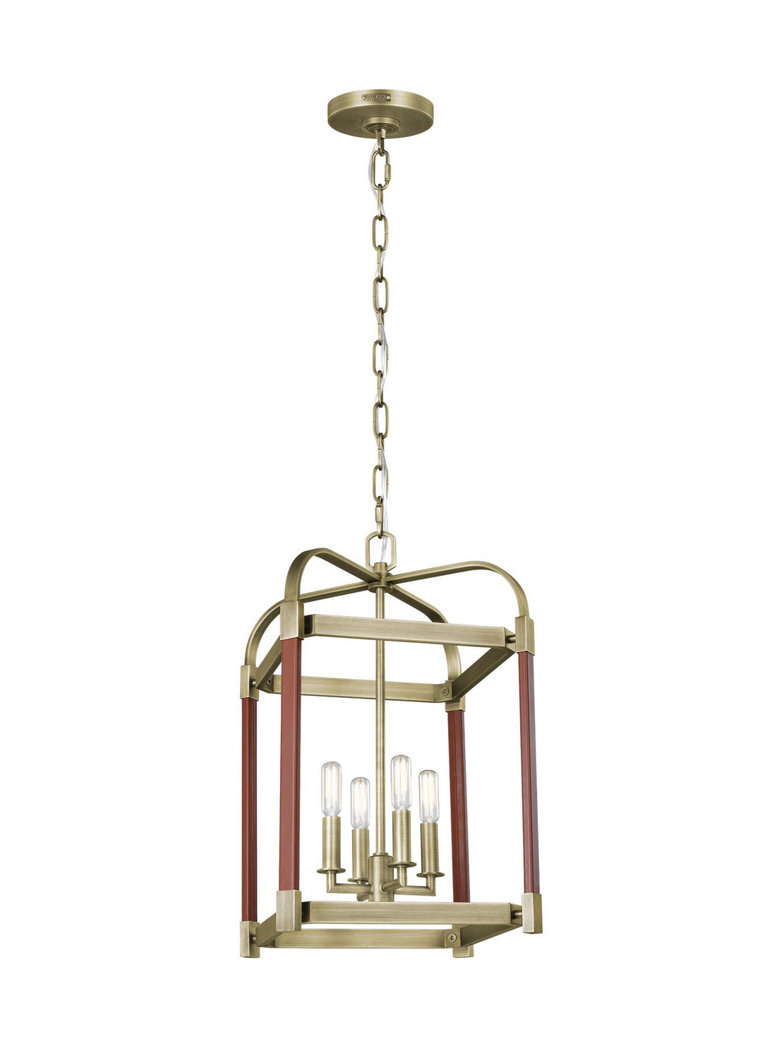 Visual Comfort Studio Four Light Lantern