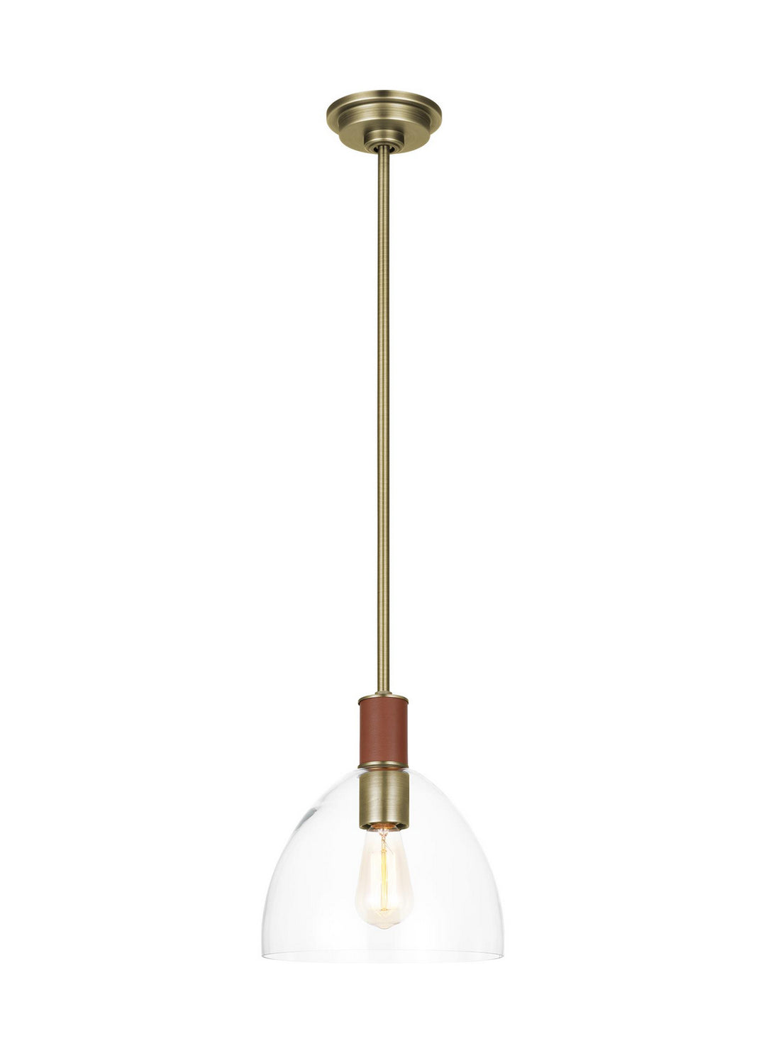 Visual Comfort Studio One Light Pendant