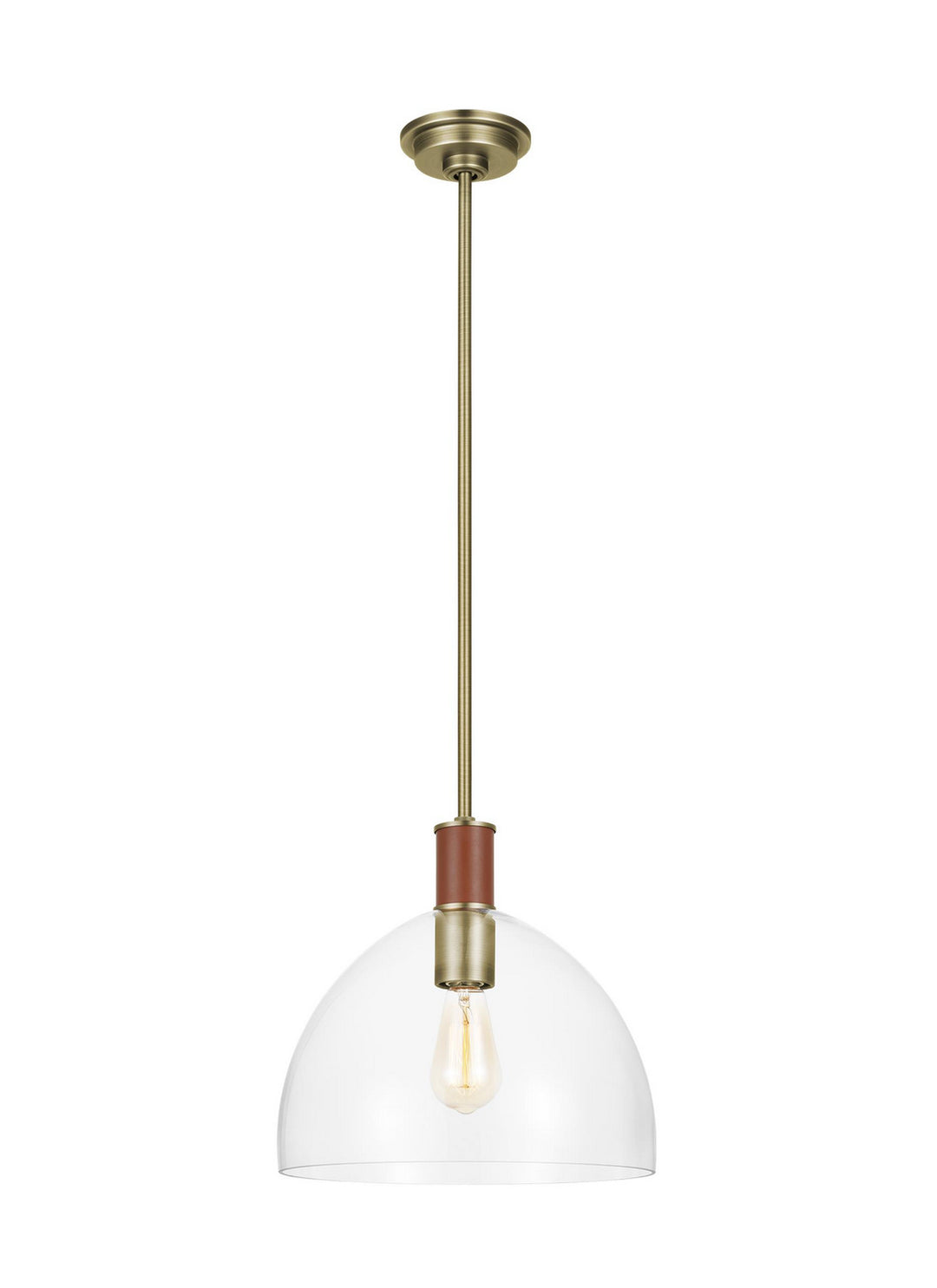 Visual Comfort Studio One Light Pendant