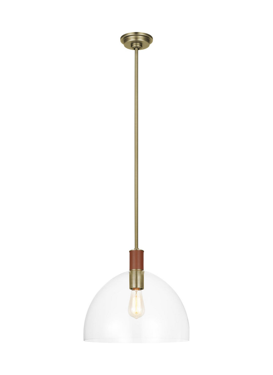 Visual Comfort Studio One Light Pendant