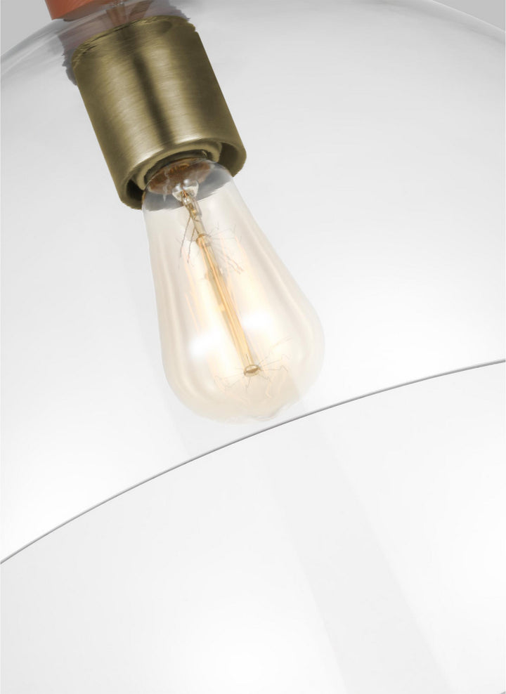Visual Comfort Studio One Light Pendant