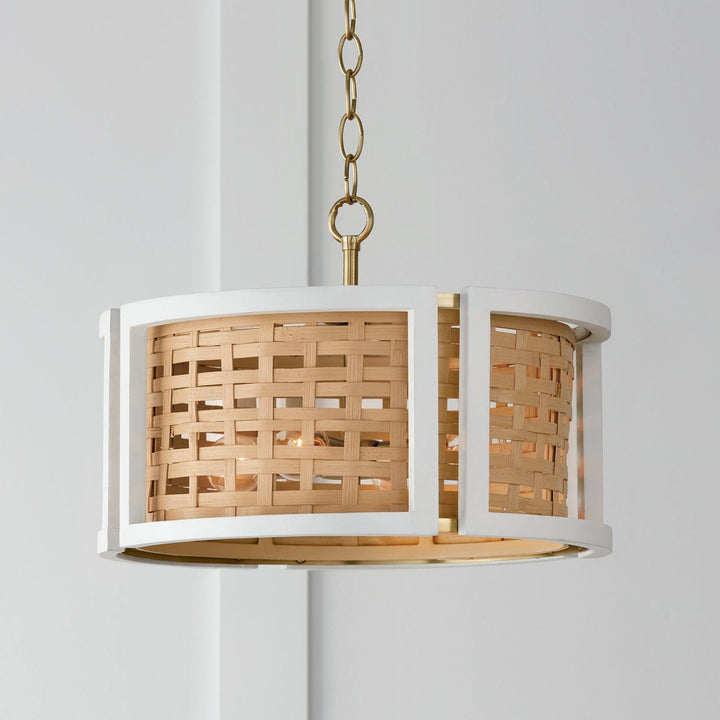 Capital Lighting Four Light Semi-Flush Mount