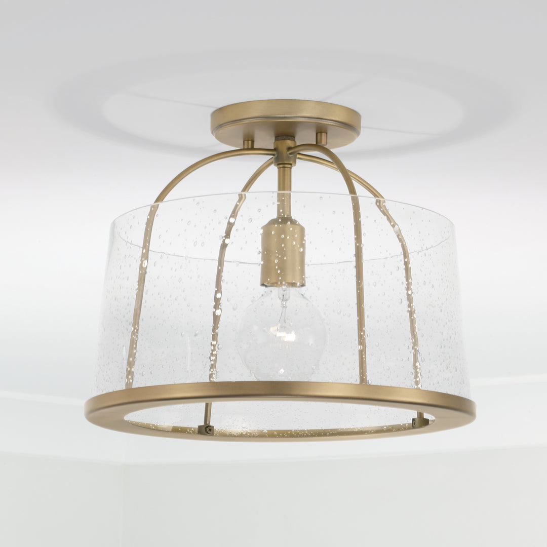 Capital Lighting One Light Semi-Flush Mount