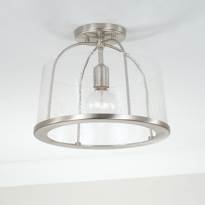 Capital Lighting One Light Semi-Flush Mount