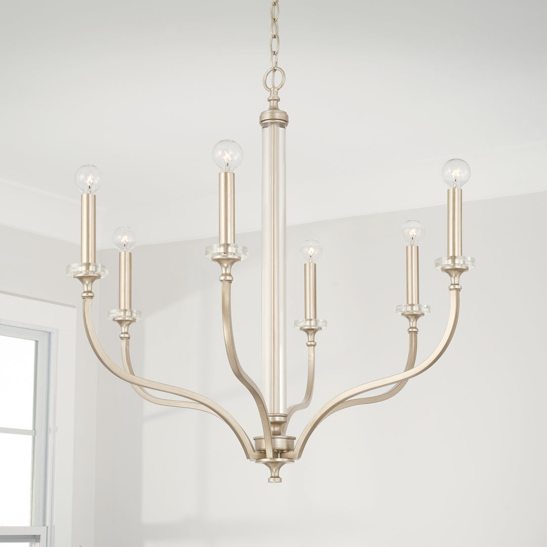 Capital Lighting Six Light Chandelier