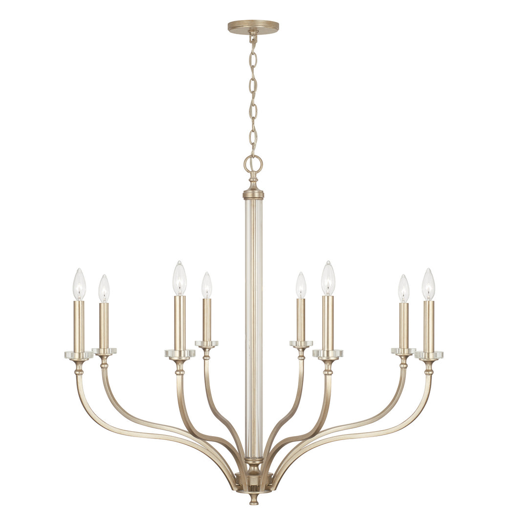 Capital Lighting Eight Light Chandelier