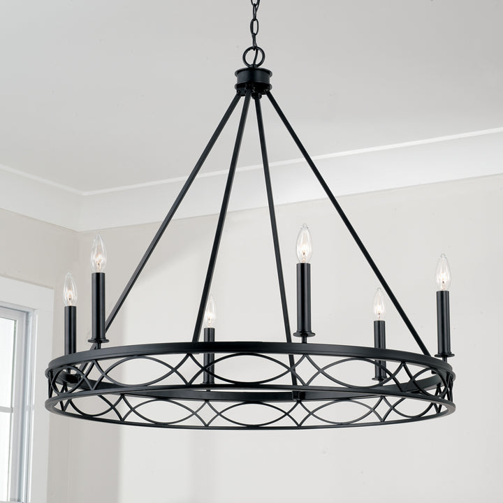 Capital Lighting Six Light Chandelier