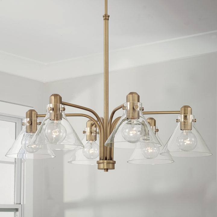 Capital Lighting Six Light Chandelier